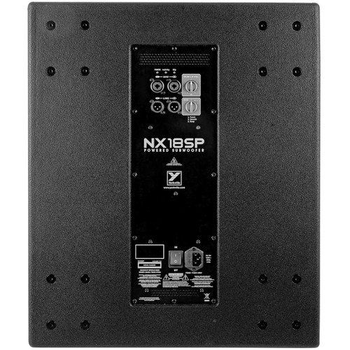 Yorkville NX18SP NX Series 18" 2400W Powered Subwoofer