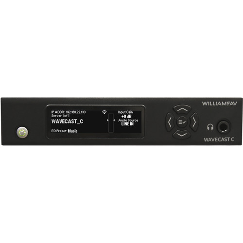 Williams AV WF SYS2C Assistive Listening System with 6 WAV Pro 6.8" HD Receivers and Headphones