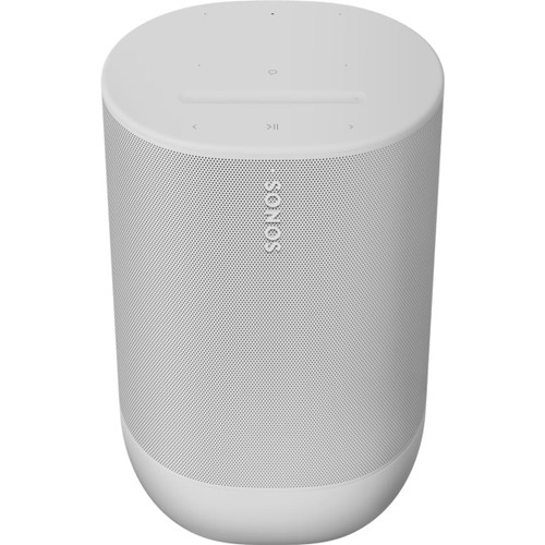 Sonos Move 2 All-Weather Battery-Powered Wi-Fi and Bluetooth Smart Speaker - White