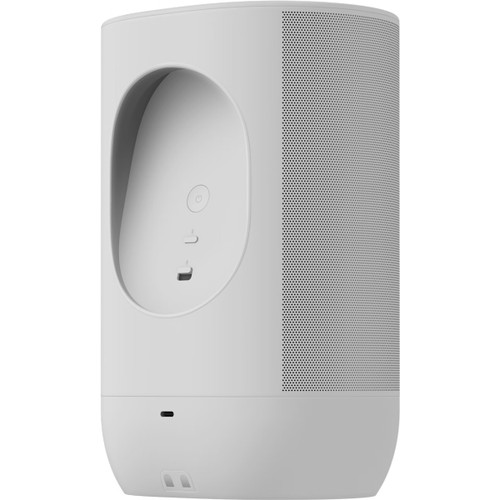 Sonos Move 2 All-Weather Battery-Powered Wi-Fi and Bluetooth Smart Speaker - White
