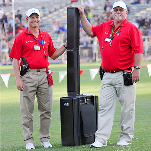 Anchor Audio Beacon 3 Pro Portable Battery Powered Line Array PA System with Bluetooth, AnchorLink, AnchorFlex, and Wireless Handheld Microphone