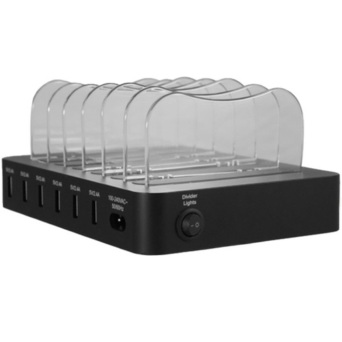 Williams AV AC CHG406 6-Bay USB Charger for WAV Pro Wi-Fi Receivers