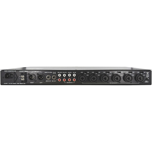 Astatic MX12S 12-Channel Rack Mount Stereo Mixer
