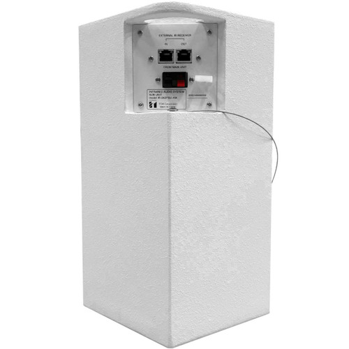 TOA IR-842PSU Infrared Audio System Sub-Unit Speaker with Built-In IR Receiver for IR-842 System
