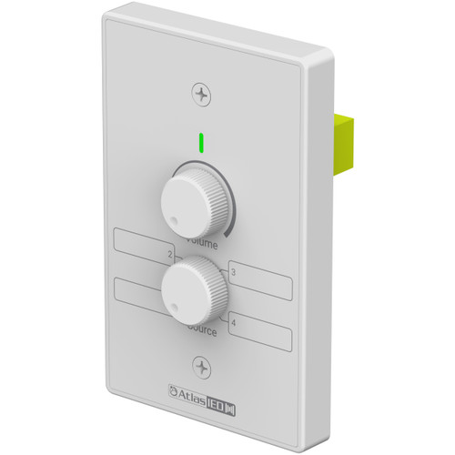 AtlasIED DMA-VS Wall-Mounted Volume Control and Source Selector for DMA and LMA Systems