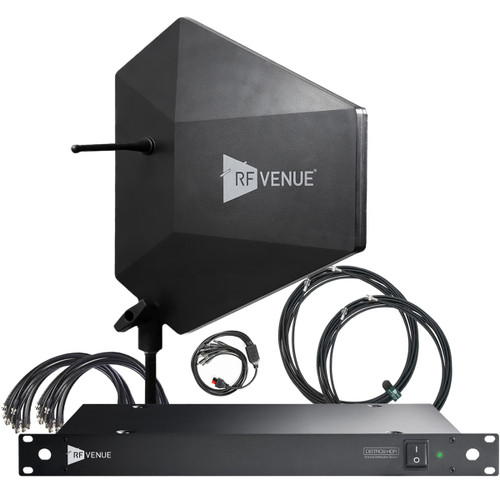 RF Venue DFIN-IPXD9 9-Channel Wireless Microphone Upgrade Pack