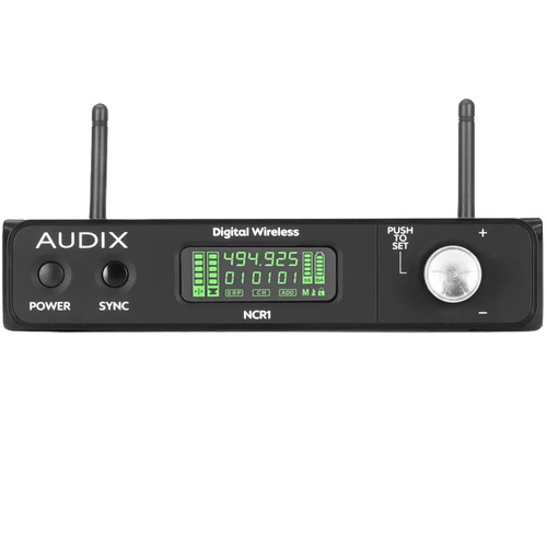 Audix Novacore NCBX10 Digital Wireless Lavalier System with NCR1 Receiver, NCBP Bodypack Transmitter, and ADX10 Lavalier Microphone (494 - 542 MHz)