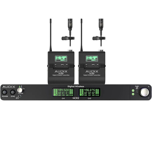 Audix Novacore NC2BX10 Digital Wireless Dual Lavalier System