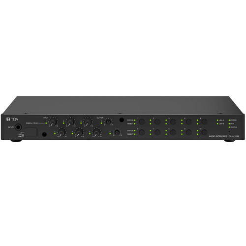 TOA CX-AF1062 6-In/2-Out Balanced Audio Interface for CX-1000 IP Communication System