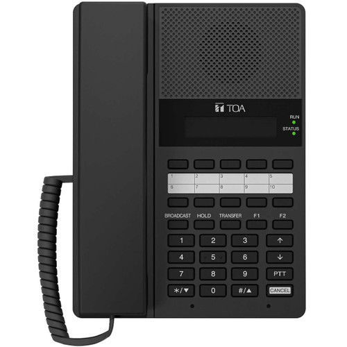 TOA CX-OP1500 Full-Duplex Hands-Free Operation Station with LCD for CX-1000 IP Communication System