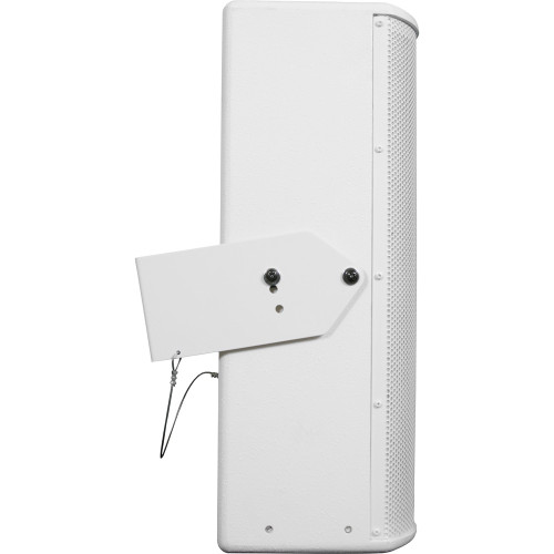 Galaxy Audio LA4DPM Permanent Mount Powered Line Array Speaker - White (Discontinued)