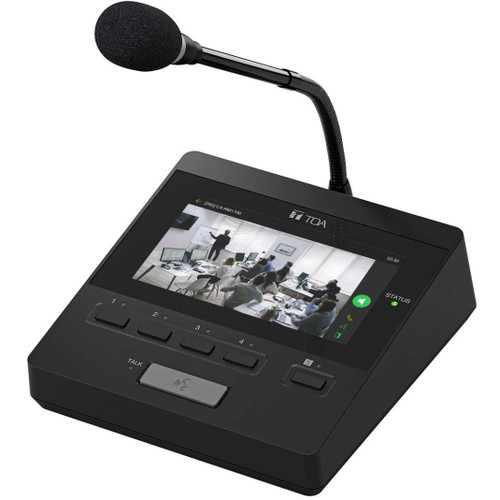 TOA CX-RM1700 5" Touchscreen Remote Microphone