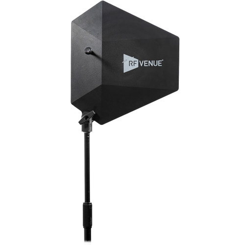 RF Venue DFIN-IPX Diversity Fin IPX Weather Resistant Directional Antenna for Wireless Microphone Systems - Black