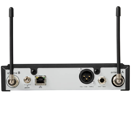 Shure SLXD4+ Digital Wireless Receiver - Band G57 (470 - 608 MHz)