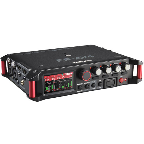 TASCAM FR-AV4 4-Channel 32-Bit Float Audio Field Recorder