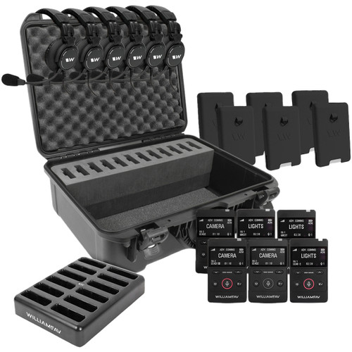 Williams AV DW SYS2ACM 6-Person Digi-Wave ACM Wireless Production Intercom System