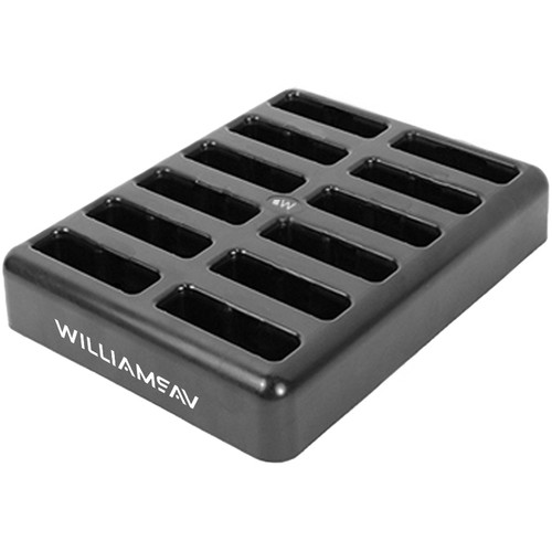 Williams AV DW SYS3ACM 12-Person Digi-Wave ACM Wireless Production Intercom System with Headsets and Charging Case