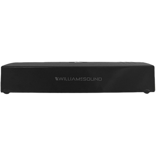 Williams AV IR ME1 D IR Plus Infrared Assistive Listening System with Dante, Modulator, Emitter and ADA Sign
