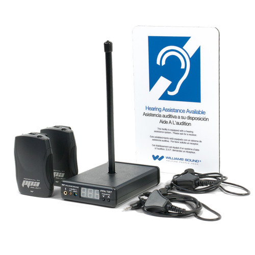 Williams AV FM ADA Kit 1 Large Area Listening System