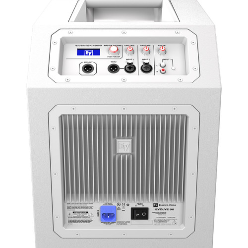 Electro-Voice EVOLVE 50 1000W Bluetooth-Enabled Portable Column PA System - White