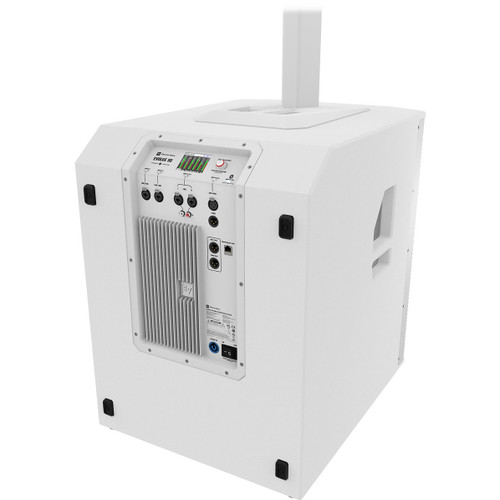 Electro-Voice EVOLVE 90 2000W Portable Powered Bluetooth Column System with Built-In 6-Channel Digital Mixer and QuickSmart Link - White