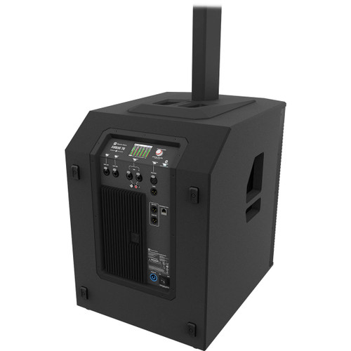 Electro-Voice EVOLVE 70 2000W Bluetooth-Enabled Portable Column PA System with Built-In 6-Channel Digital Mixer and QuickSmart Link - Black