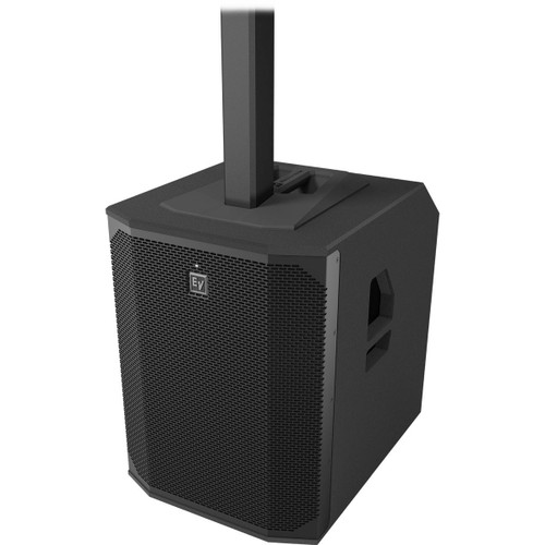 Electro-Voice EVOLVE 70 2000W Bluetooth-Enabled Portable Column PA System with Built-In 6-Channel Digital Mixer and QuickSmart Link - Black