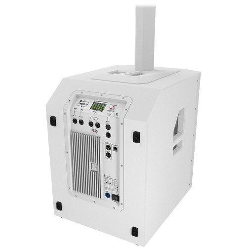 Electro-Voice EVOLVE 70 2000W Portable Powered Bluetooth Column System with Built-In 6-Channel Digital Mixer and QuickSmart Link - White