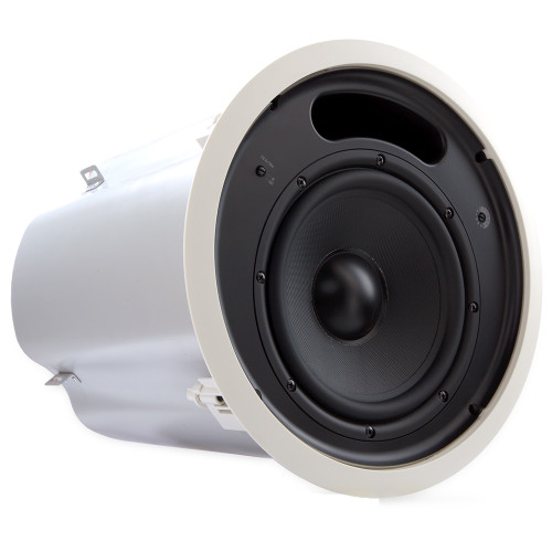 QSC AD-C81Tw 8" Ceiling Mount Subwoofer - White