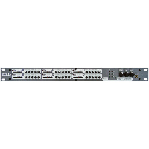 Rolls RM65b HexMix 6 x 4 6-Channel Console Mixer (Discontinued)