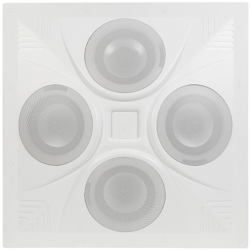 Conference Room Sound System with a Ceiling Speaker Array 2 Community Line Array Speakers Rolls MA1705 Mixer Amplifier and Shure Wireless System