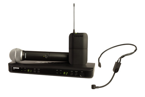 Conference Room Sound System with a Ceiling Speaker Array 2 Community Line Array Speakers Rolls MA1705 Mixer Amplifier and Shure Wireless System