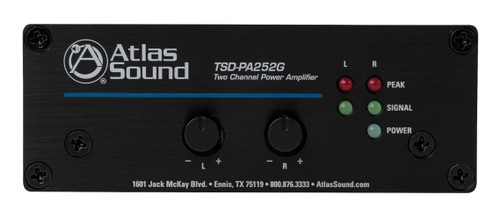 AtlasIED TSD-PA252G Two Channel Power Amplifier