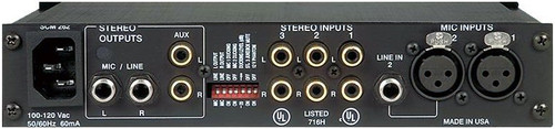 Shure SCM262 Stereo Microphone Mixer