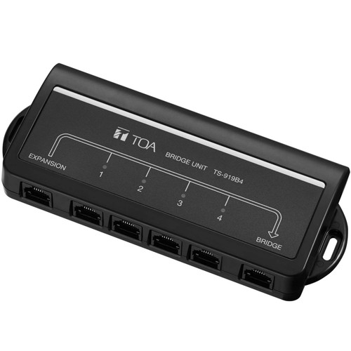 TOA TS-919B4 4-Station Wired Conference Bridge Unit