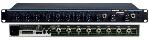 Shure SCM810 8-Channel Automatic Microphone Mixer