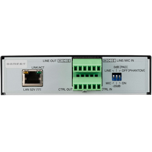 TOA IP-A1AF SIP/IP Audio Interface with 15W PoE/PoE+ Amplifier