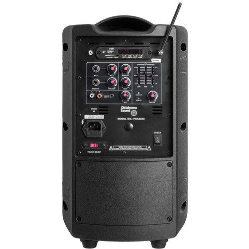 Oklahoma Sound PRA-8000/PRA8-7 Back Flat