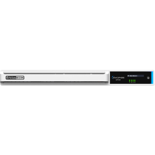AtlasIED AZP1204 Atmosphere 4-Channel 1200W 70V Multi-Zone Smart Amplifier