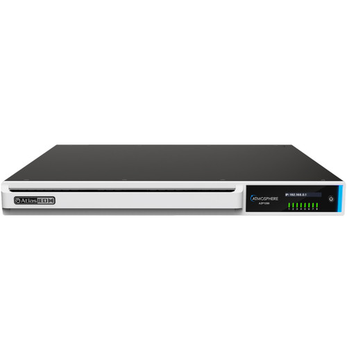 AtlasIED AZP1208 Atmosphere 8-Channel 1200W 70V Multi-Zone Smart Amplifier 