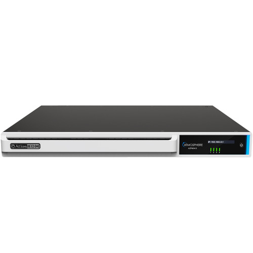AtlasIED AZP604-D Atmosphere 4-Channel 600W 70V Multi-Zone Smart Amplifier 