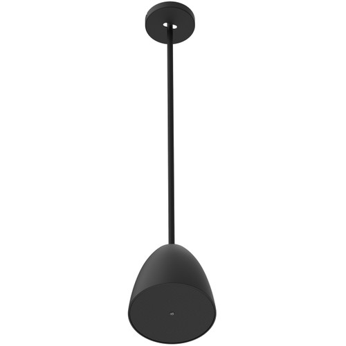 AtlasIED FP-4T-B 4-inch IsoFlare Premium 100-degree Pendant Loudspeaker