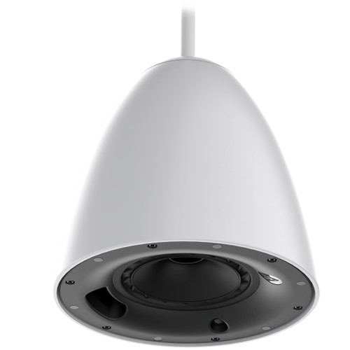 AtlasIED FP-4T-W 4" IsoFlare Premium 100° Pendant Loudspeaker - White