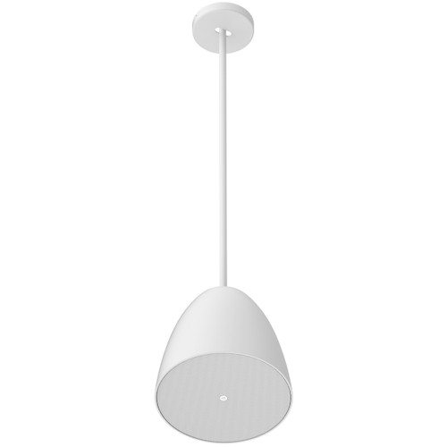 AtlasIED FP-6T-W 6-inch IsoFlare Premium 100-degree Pendant Loudspeaker
