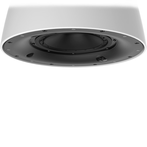 AtlasIED FP-6T-W 6" IsoFlare Premium 100° Pendant Loudspeaker - White