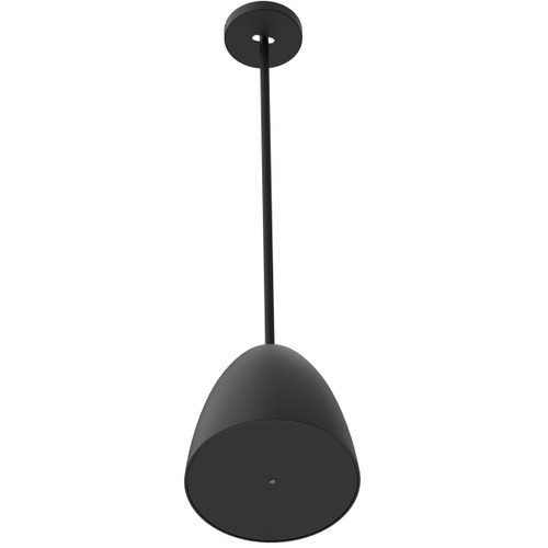 AtlasIED FP-6T-B 6-inch IsoFlare Premium 100-degree Pendant Loudspeaker 