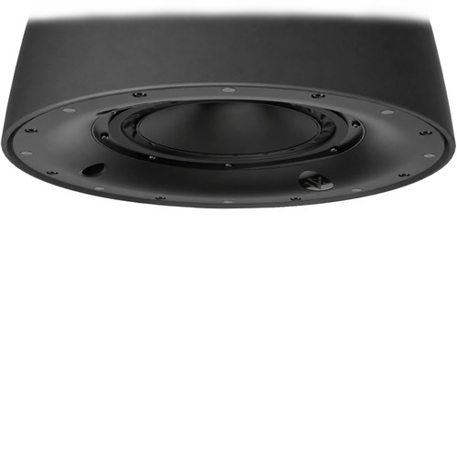 AtlasIED FP-6T-B 6" IsoFlare Premium 100° Pendant Loudspeaker - Black