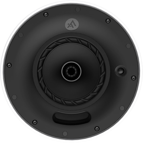 AtlasIED FP-8T-W 8" IsoFlare Premium 90° Pendant Loudspeaker - White