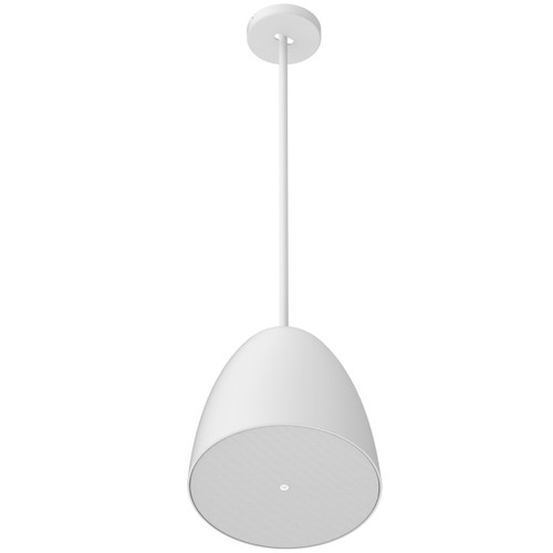 AtlasIED FP-8THC-W 8-inch IsoFlare Premium High Ceiling 75-degree Pendant Loudspeaker