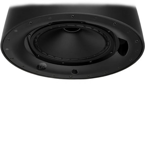 AtlasIED FP-8THC-B 8" IsoFlare Premium High Ceiling 75° Pendant Loudspeaker - Black
